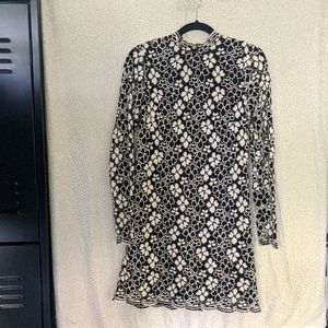 Tracy Reese Long Sleeve Mock Mini